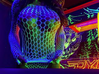 Amateur brunette masturbating outdoors