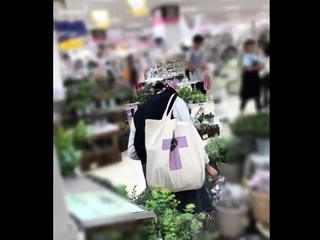 Amateur Asian Chicks Squat To Show Their Panties Off