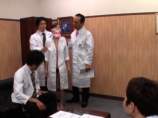 Asian schoolgirl enjoy group sex