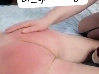 Amateur ass fucking and spanking