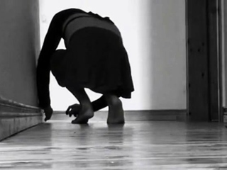 Nice ass upskirt in thongs Geiler Hintern mit String